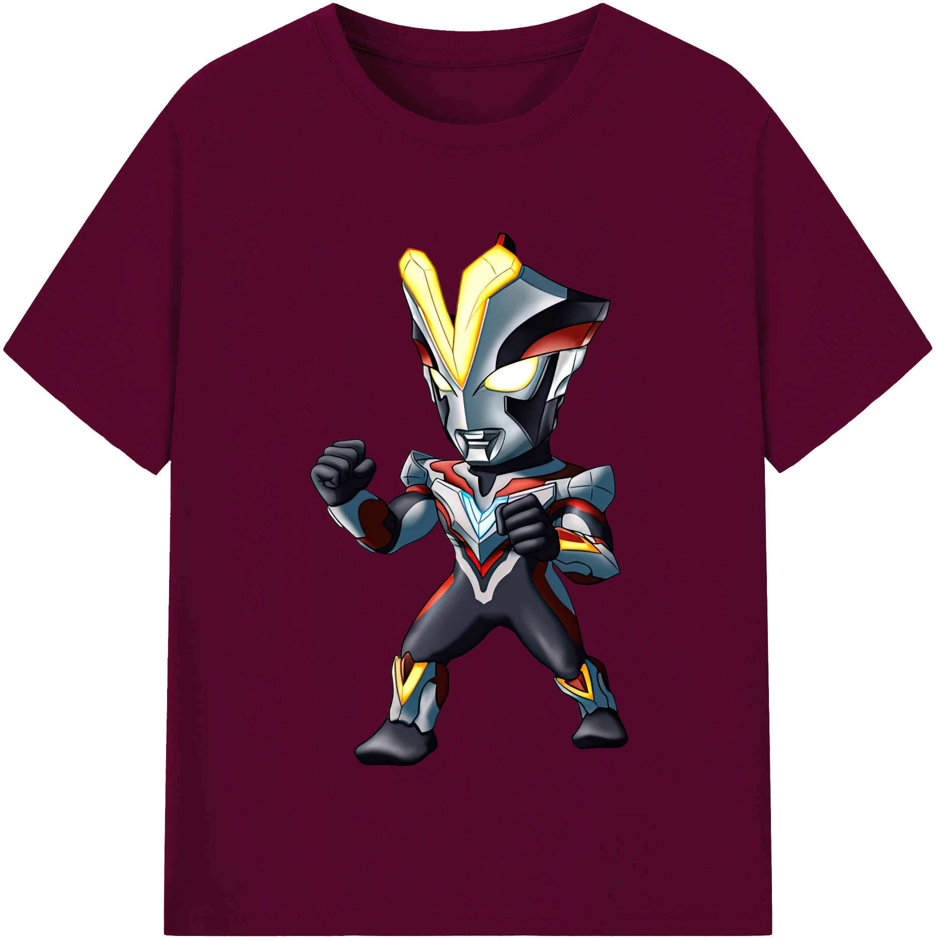 （画像用） ウルトラマン Ultraman レディースカジュアルプリントTシャツ（綿100％）